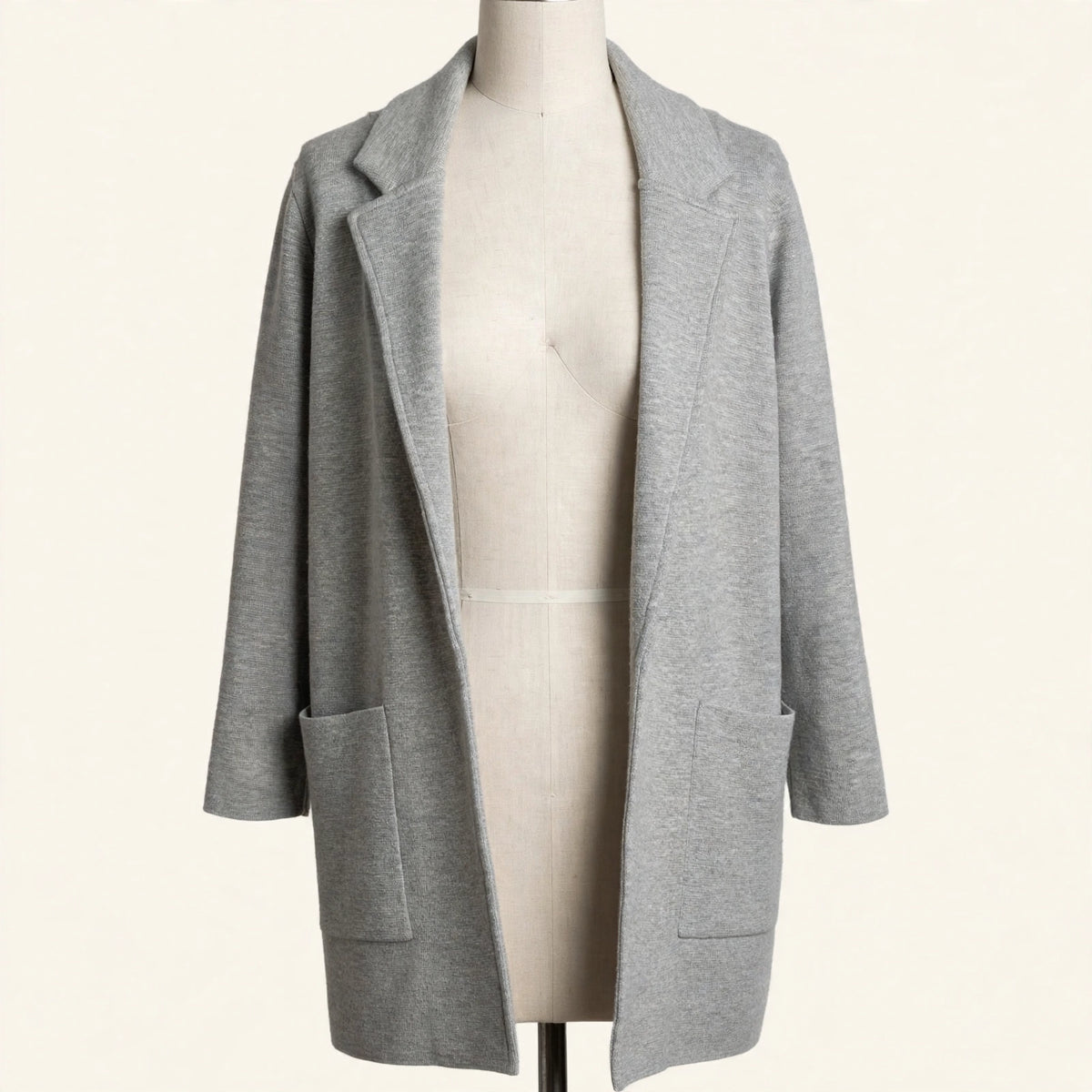 J.Crew Gray Sweater Blazer - Size S