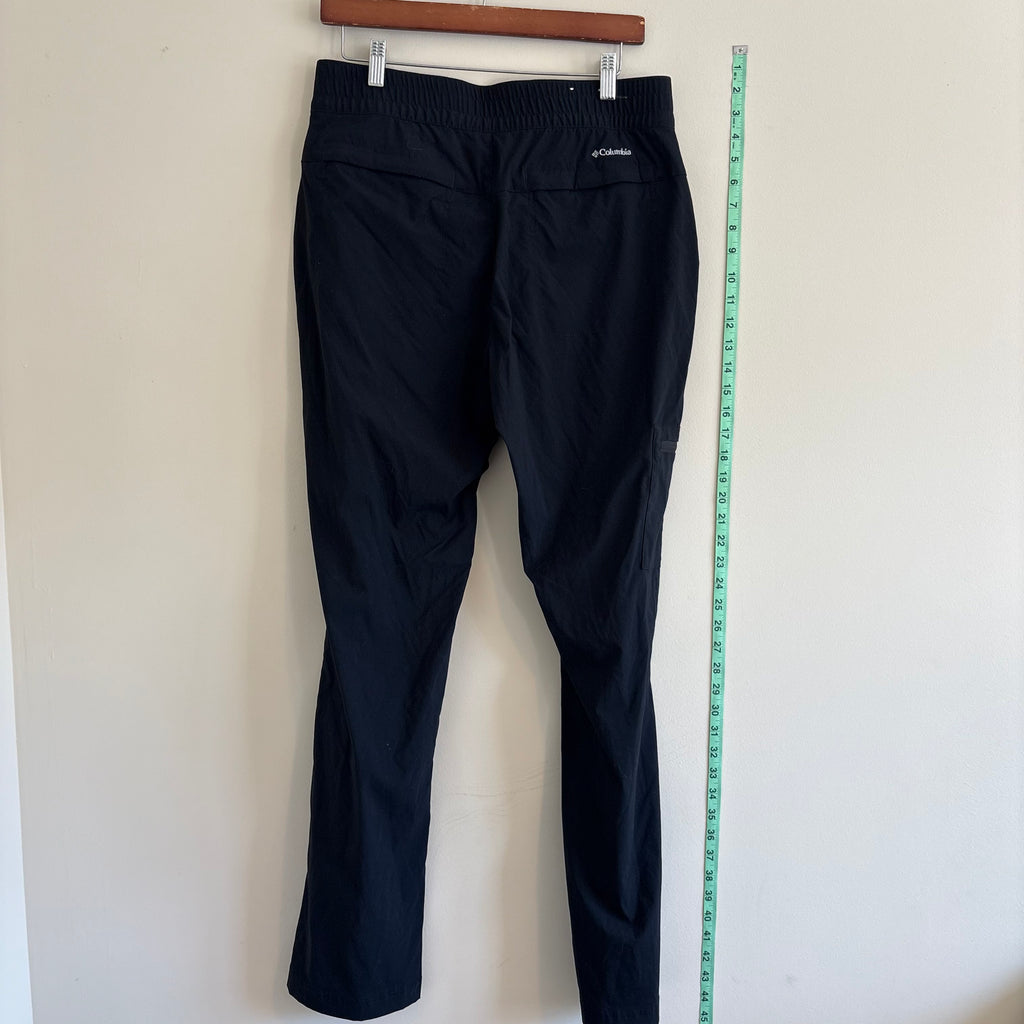 Columbia Black Stretch Cargo Pants Size 10 Regular