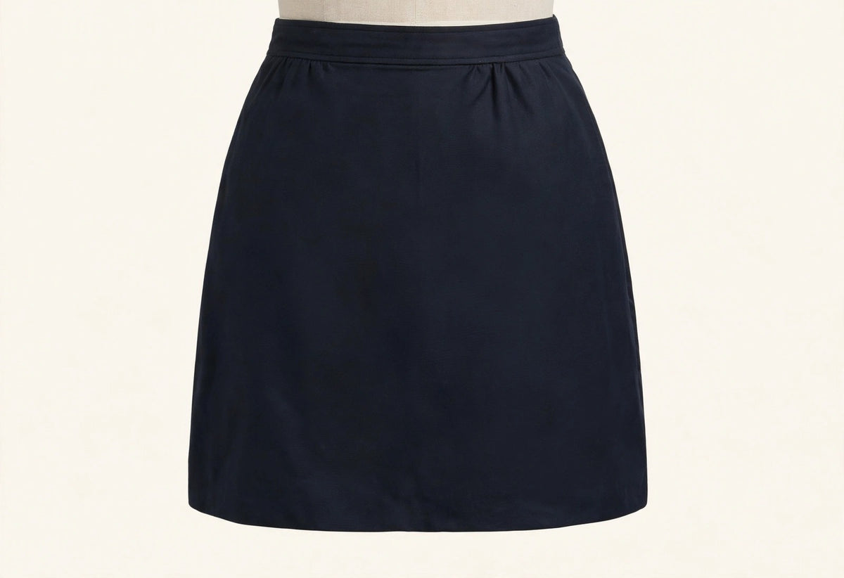 A.P.C. Navy Mini Skirt - Size 36 (US 4)