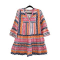 Cato Geometric Print Tiered Dress - photo 1