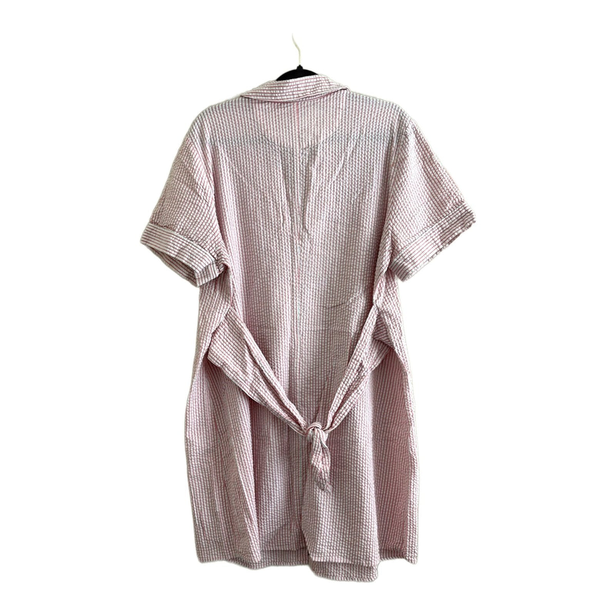 d&co. Pink Seersucker Shirt Dress - photo 2