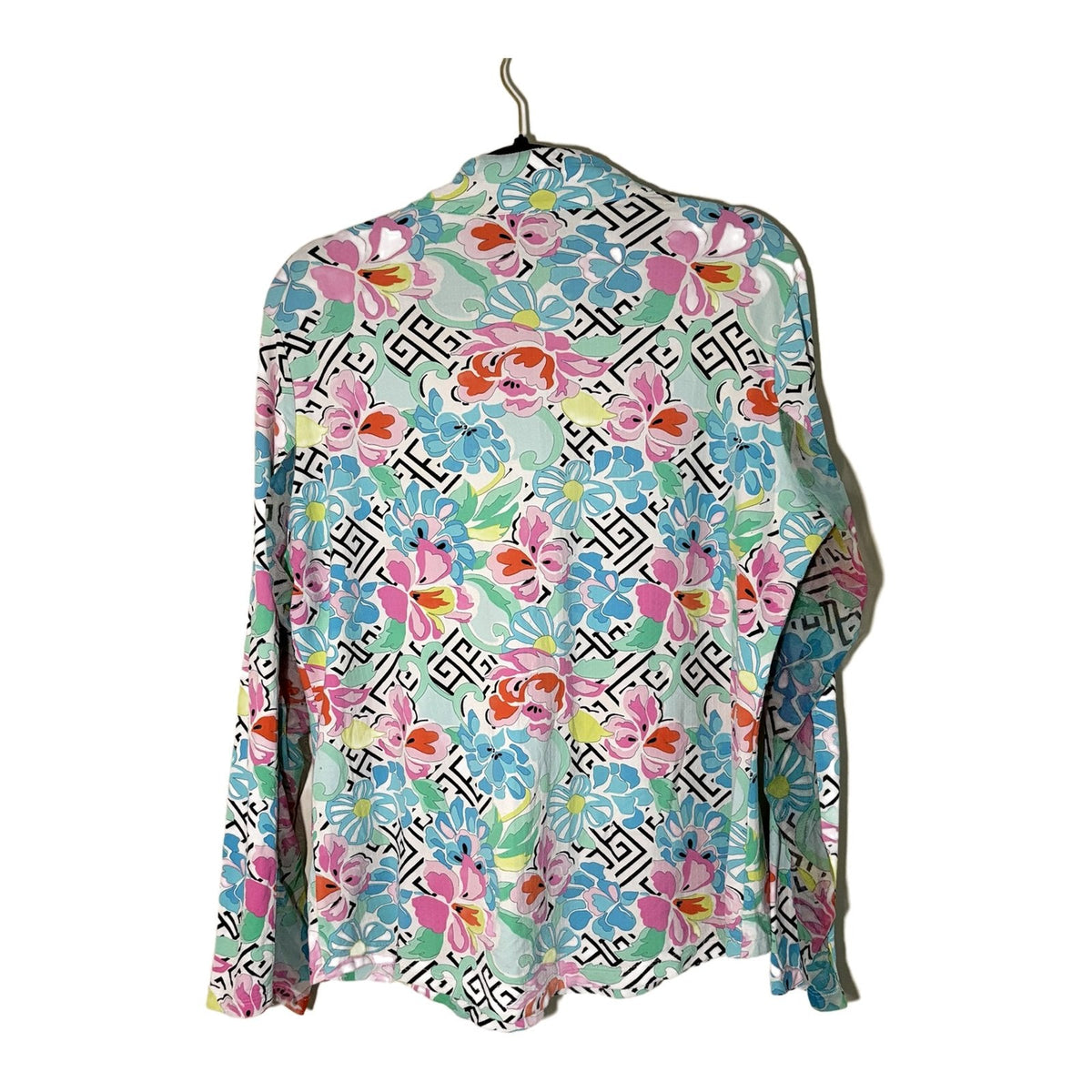 IBKUL Multicolor Floral Quarter-Zip Sun Shirt - photo 2