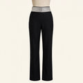 Adam Selman New York Embellished Waistband Pants Black Size 0