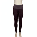 Athleta Twilight Tight Burgundy Shimmer Leggings - Size XS