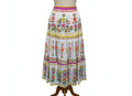On a dress form