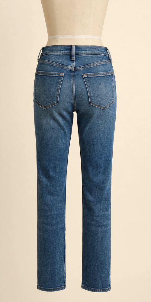 Banana Republic Slim Straight Distressed Jeans Medium Wash Size 28