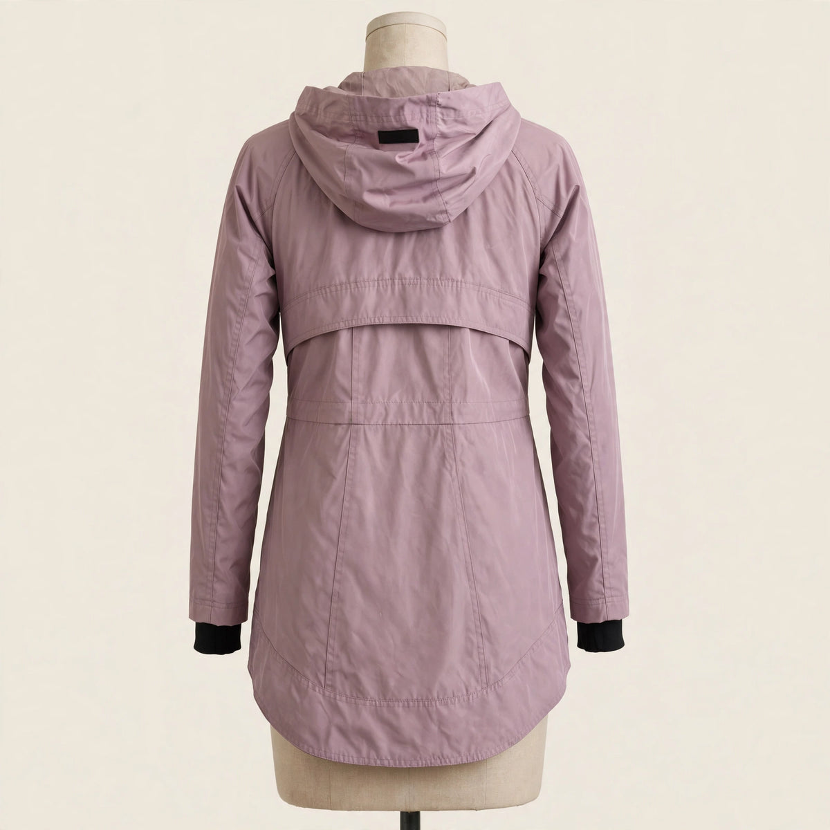 Calvin Klein Performance Hooded Rain Jacket Mauve Size S