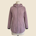 Calvin Klein Performance Hooded Rain Jacket Mauve Size S