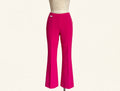 Diane von Furstenberg Hot Pink Flare Trousers - Size 2