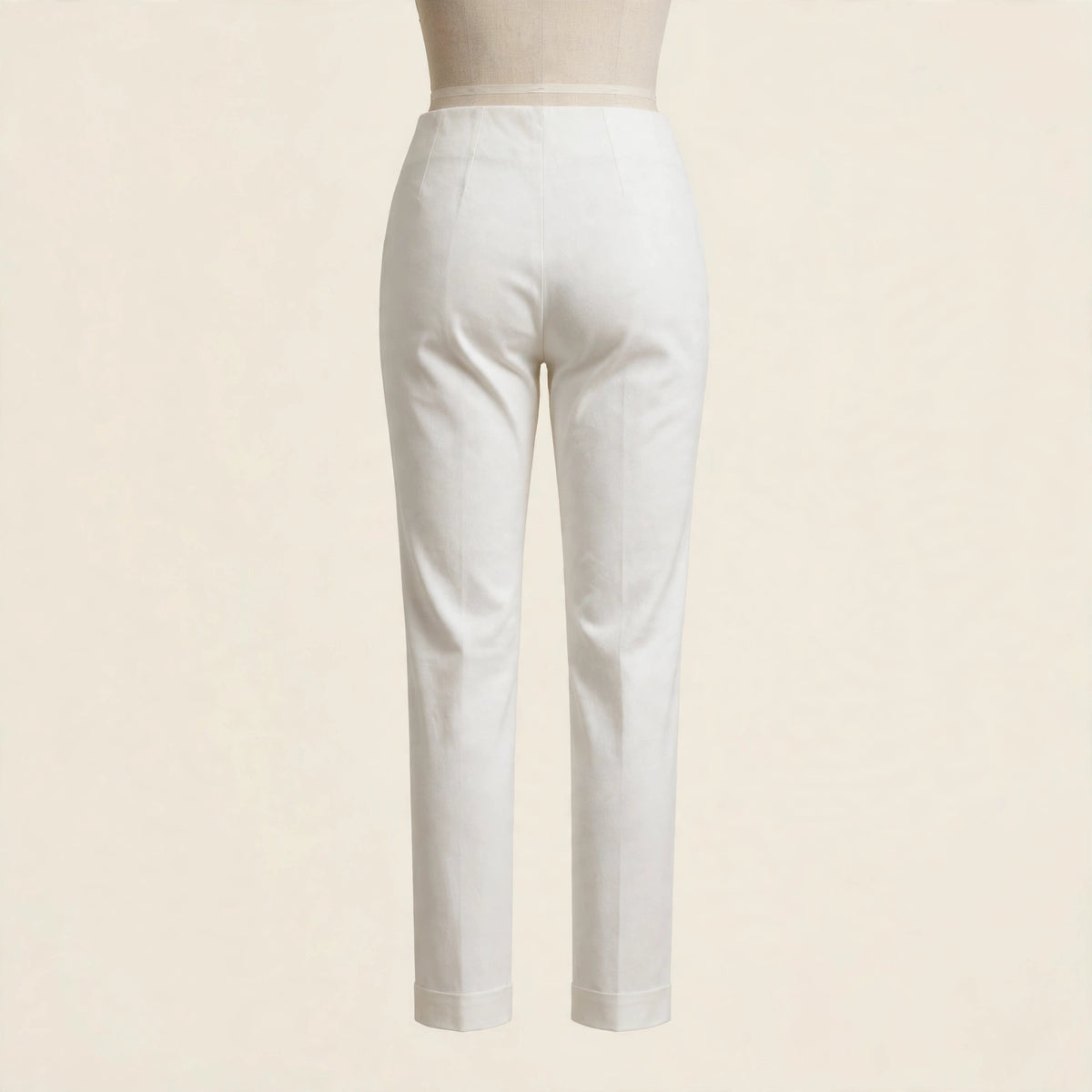 Lilly Pulitzer White Side Zip Ankle Pants, Size 2