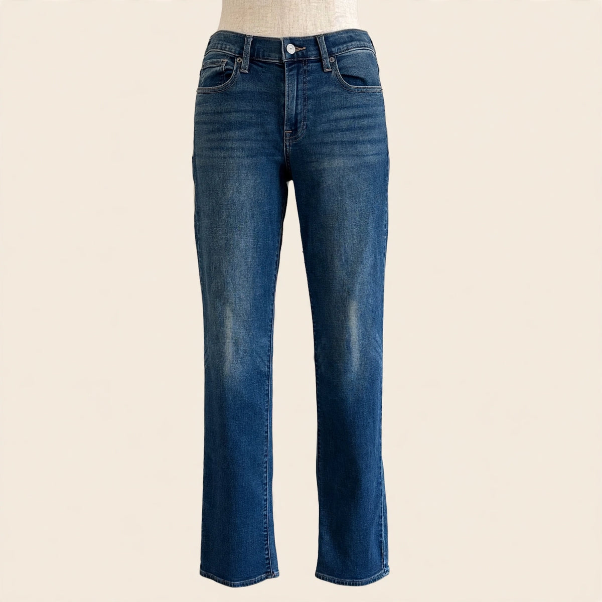 Lucky Brand Sweet Mid Rise Straight Jeans Medium Wash Size 10/30
