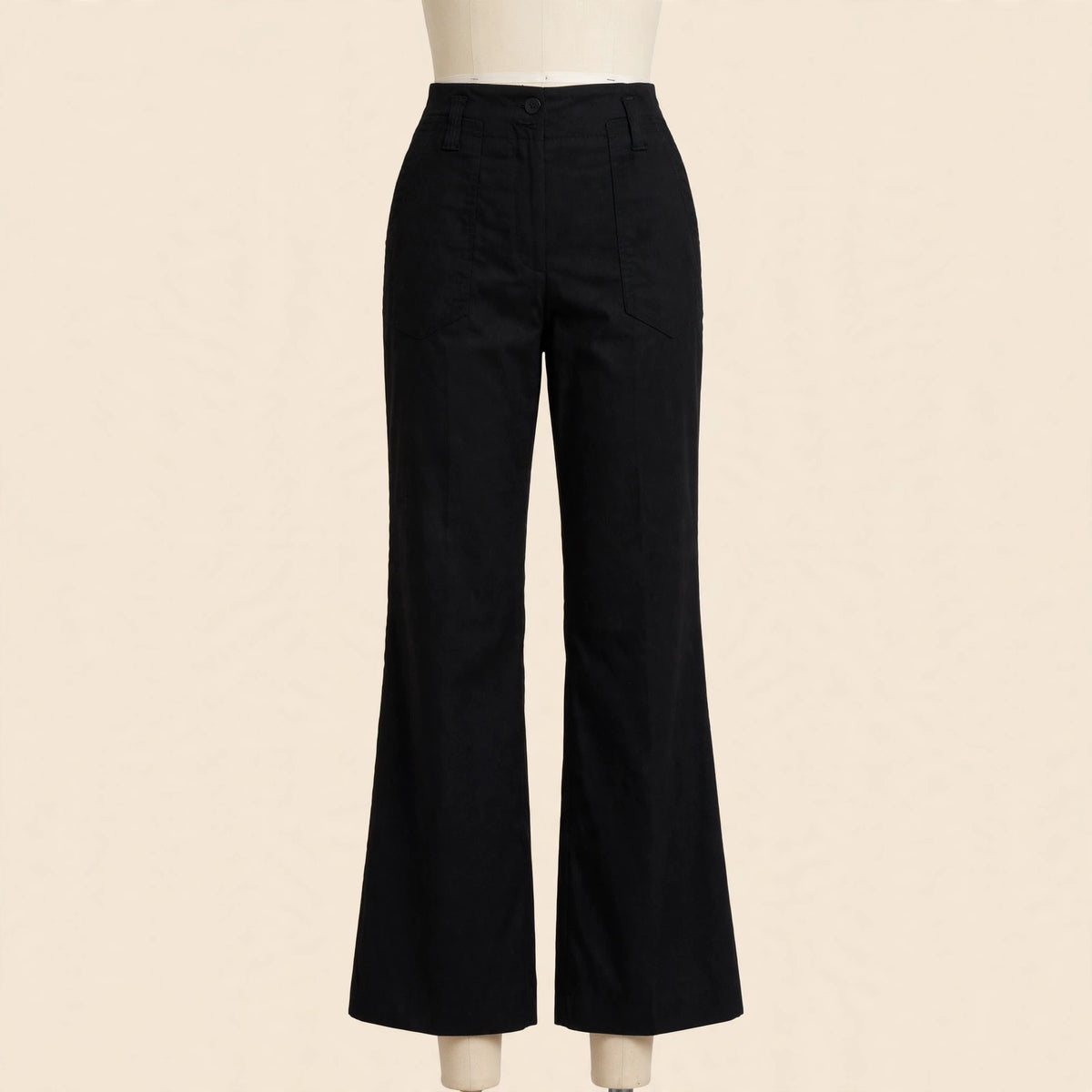 Maeve by Anthropologie The Naomi Wide Leg Pants Black 6T
