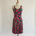 On a dress form