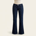 People's Liberation Low Rise Bootcut Jeans Dark Wash