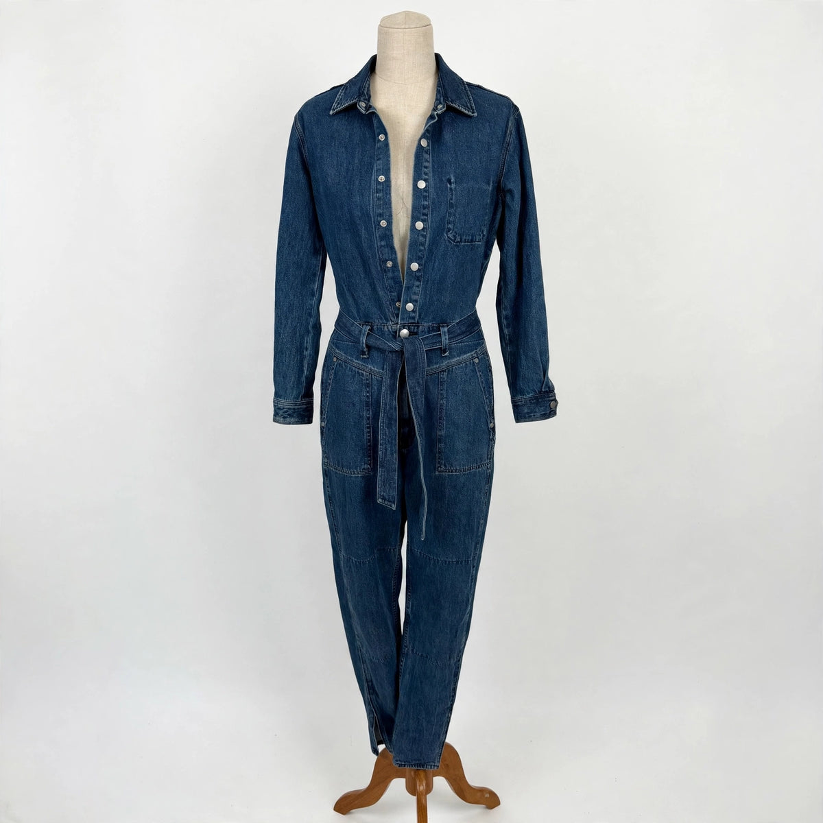 Rag & Bone jumpsuit front on dress form