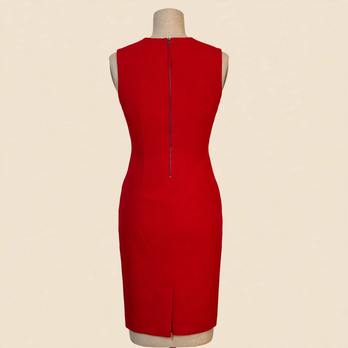 Spanx Red Sleeveless Sheath Dress - Size L
