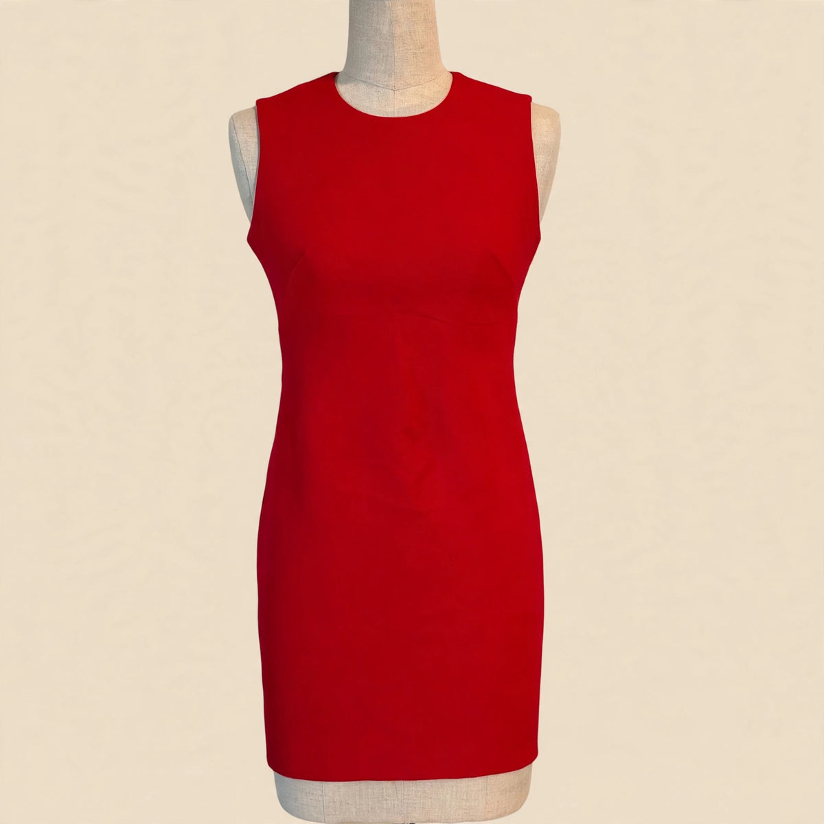 Spanx Red Sleeveless Sheath Dress - Size L
