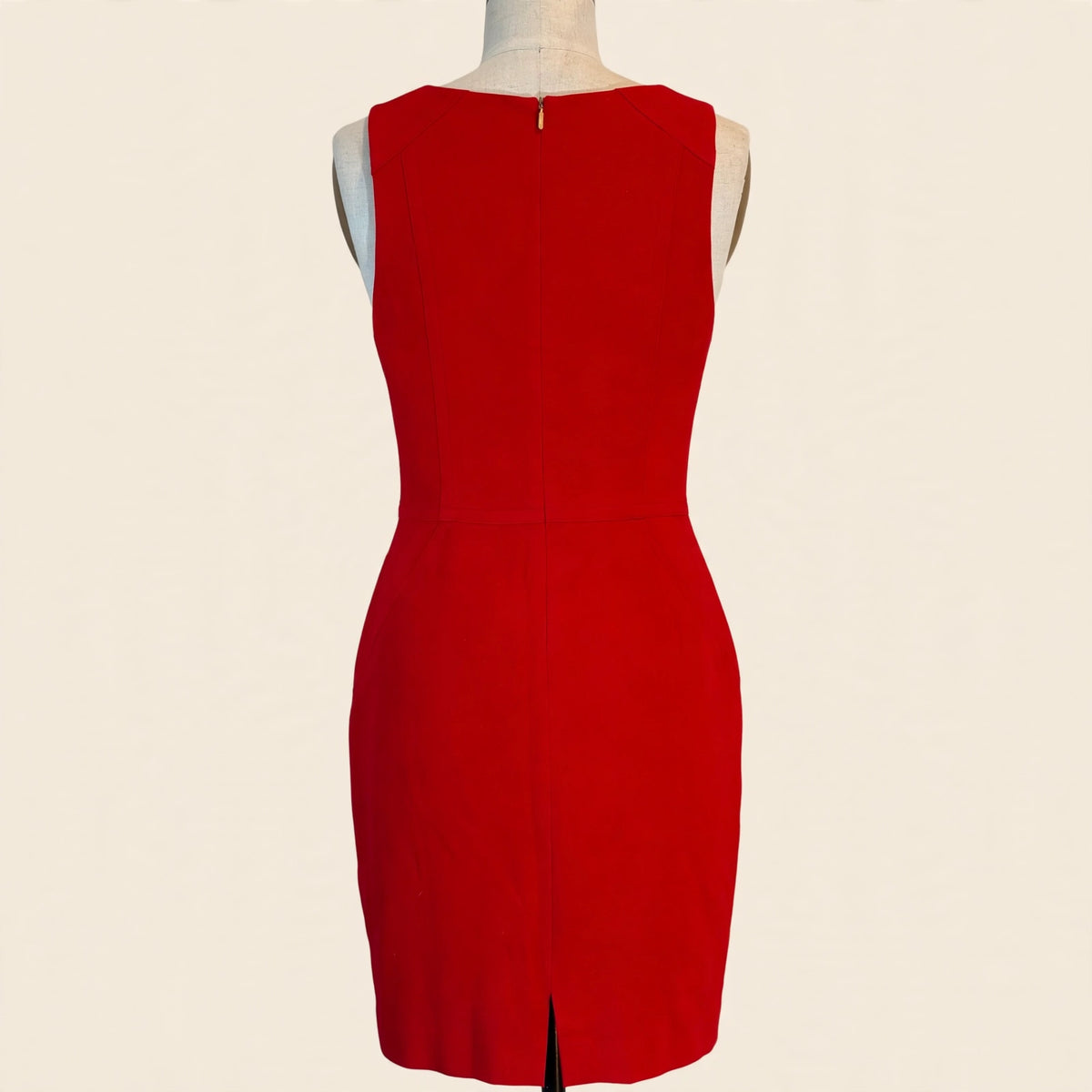 Trina Turk Red Sleeveless Sheath Dress - Size 10