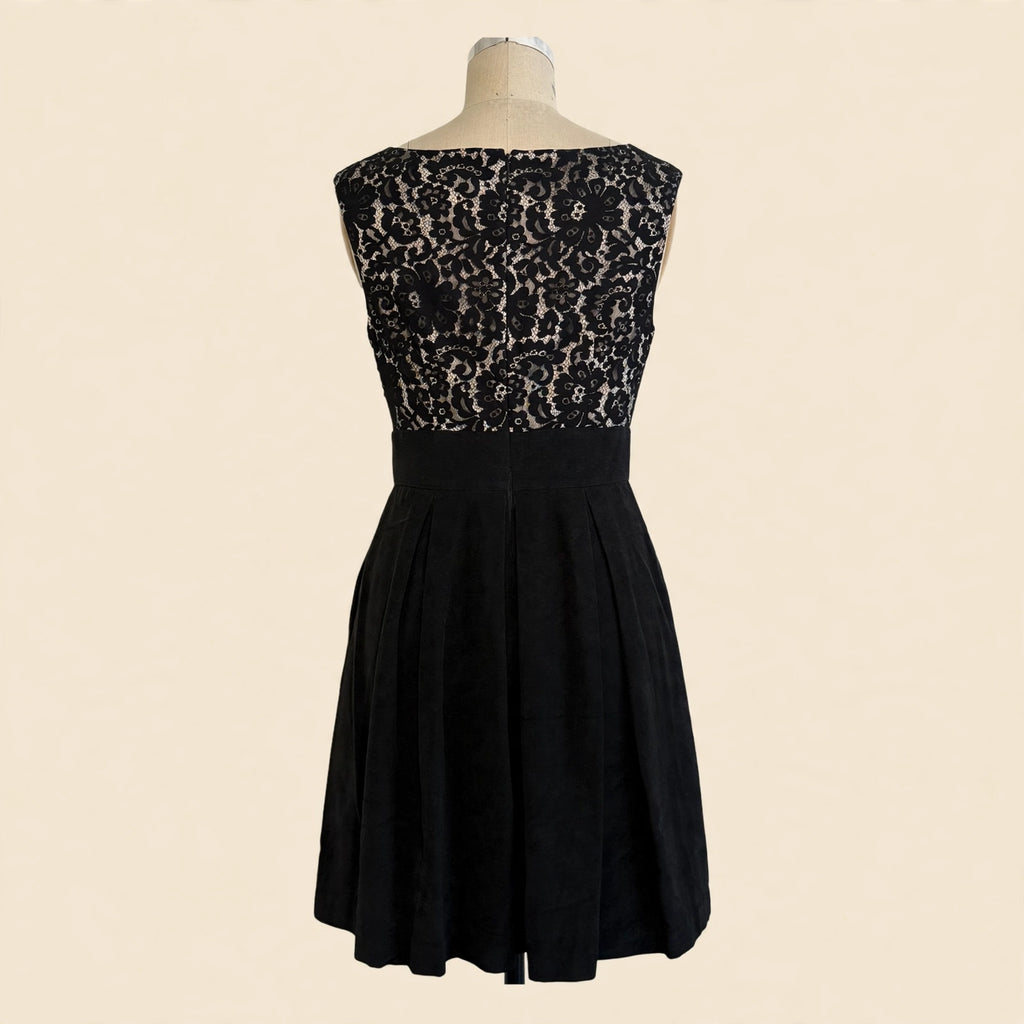 White House Black Market Lace Fit & Flare Dress - Size 4