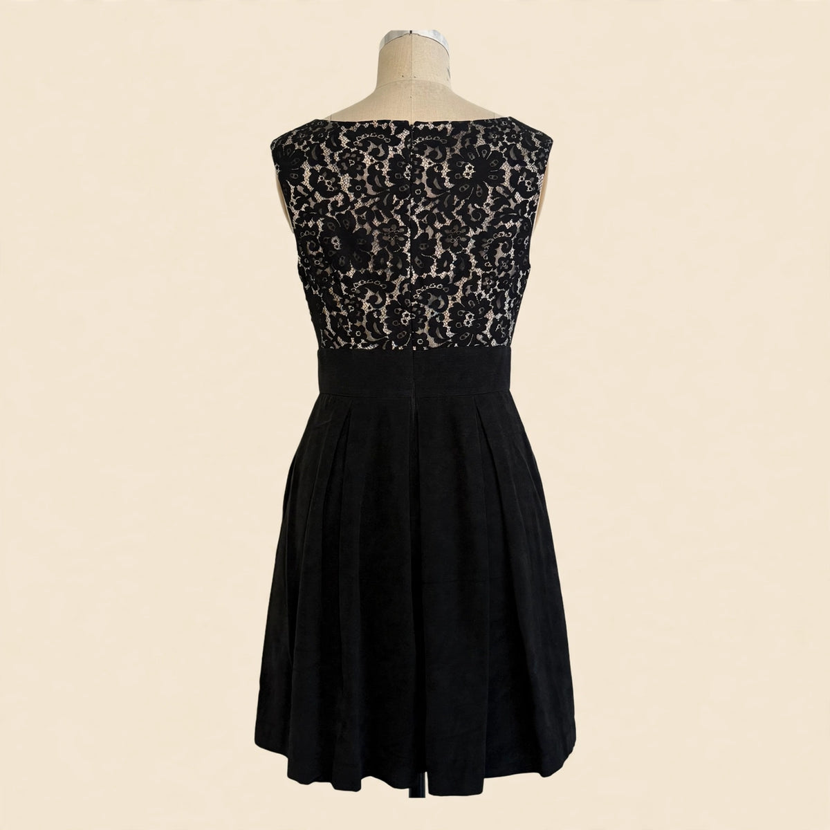 White House Black Market Lace Fit & Flare Dress - Size 4