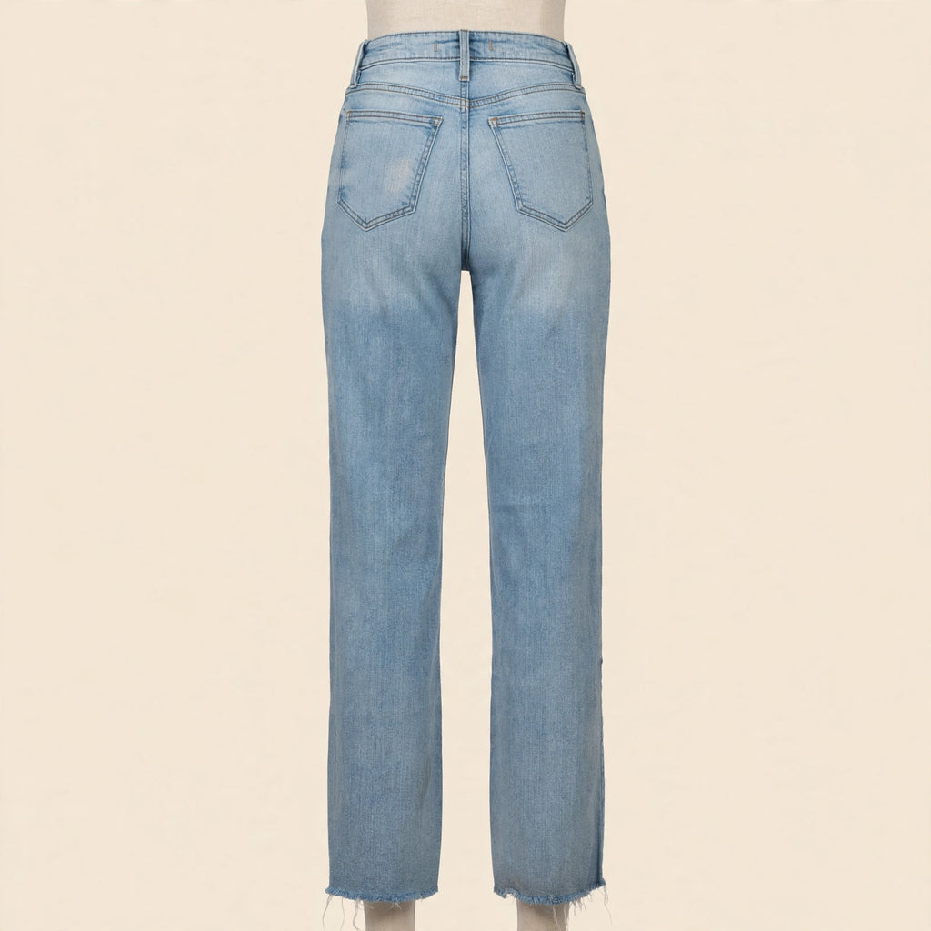 Willow + Root Light Wash High Rise Wide Leg Jeans - Size 26