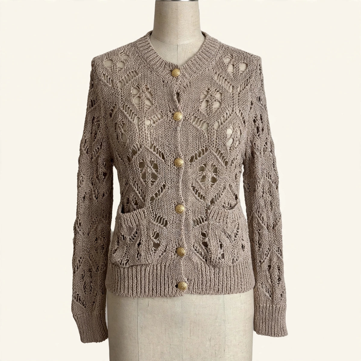 Zara Open-Knit Cardigan - Size S (NWT)