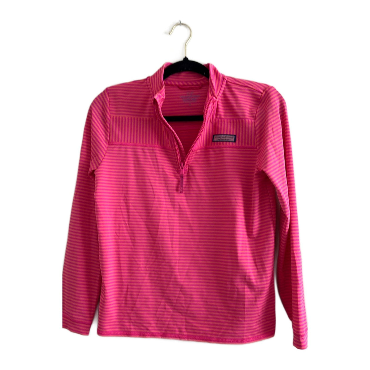 Vineyard Vines Girls Pink Stripe Shep Shirt - photo 1