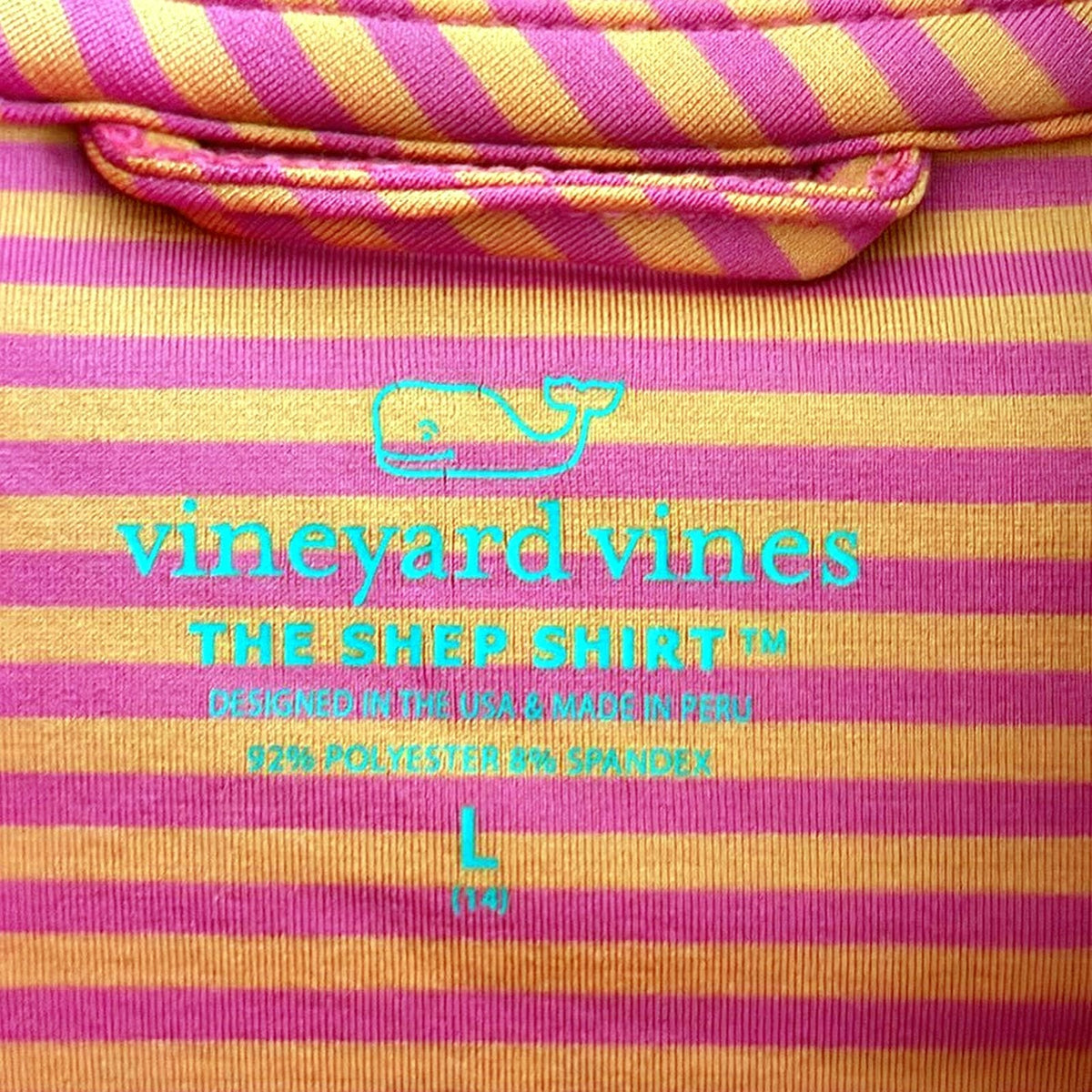 Vineyard Vines Girls Pink Stripe Shep Shirt - photo 3